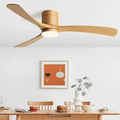 Dizajnerski stropni ventilator s LED-om – Tiha udobnost i moderno osvjetljenje