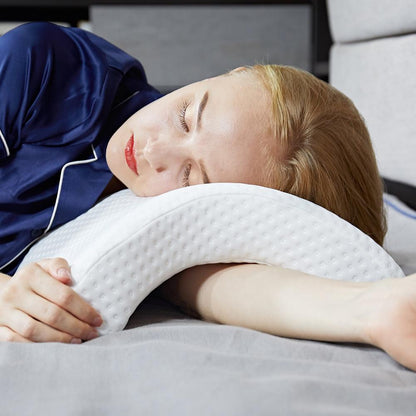 Ergonomski jastuk za vrat od poliesterskih vlakana – Udobnost i potpora za spavanje ili odmor