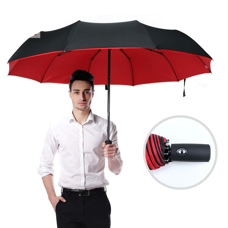 StormShield Regenschirm – Windbeständig und Handlich, Schutz gegen Regen