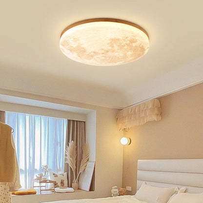 LunarGlow Deckenlampe – Beruhigendes Mondlicht für jedes Interieur