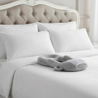 Almohada de lactancia para bebé con portabiberón