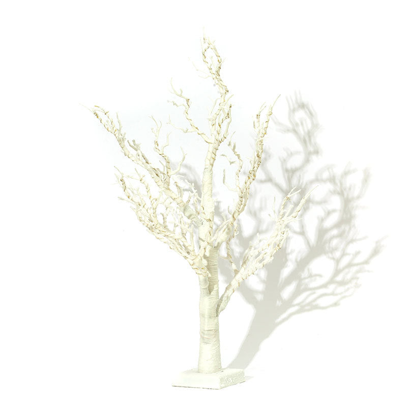 Árbol decorativo LED con ramas invernales iluminadas