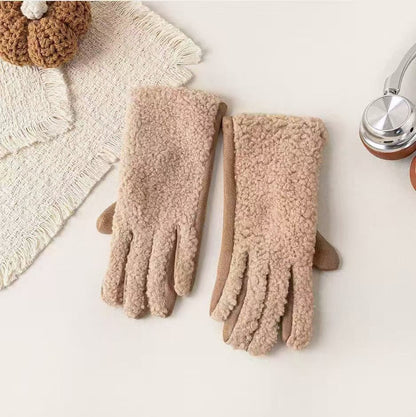 Guantes térmicos de invierno con pantalla táctil y forro aislante