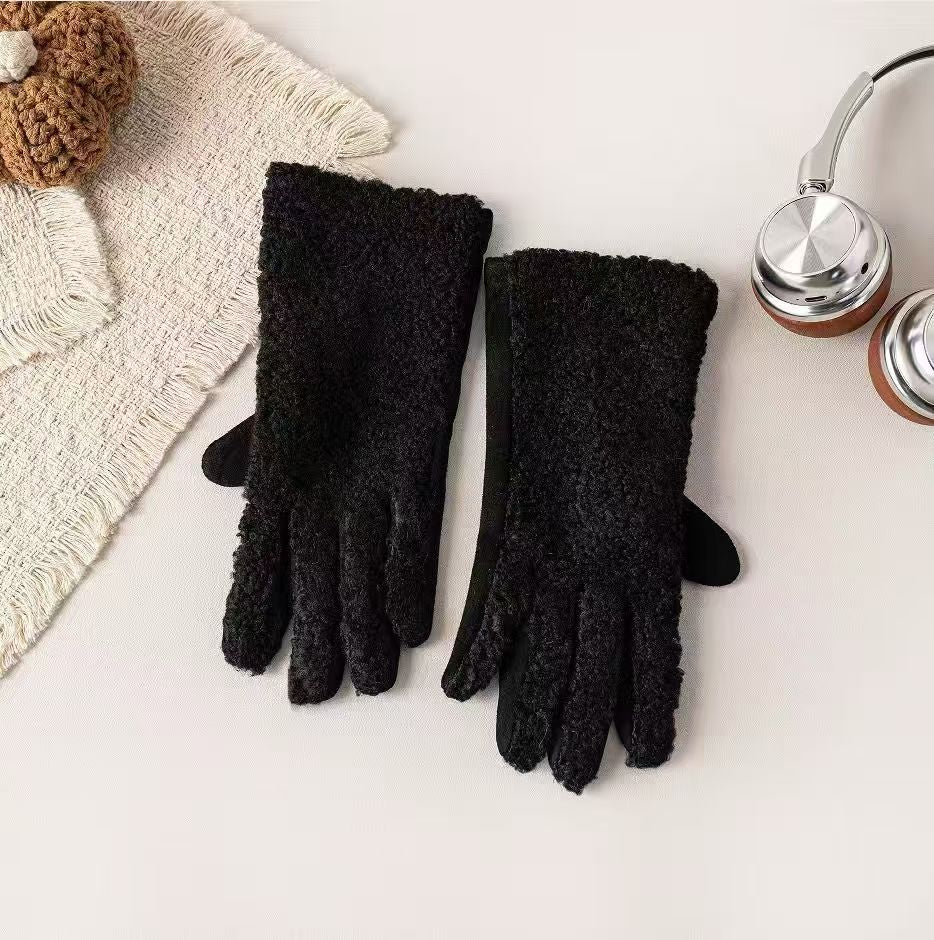 Guantes térmicos de invierno con pantalla táctil y forro aislante