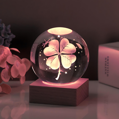 SternenLichter – 3D kristalna dekorativna lampa svemira