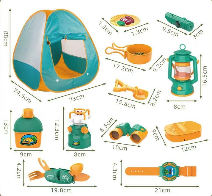 AbenteuerCamp - kompletna kamperska oprema za kreativne igre