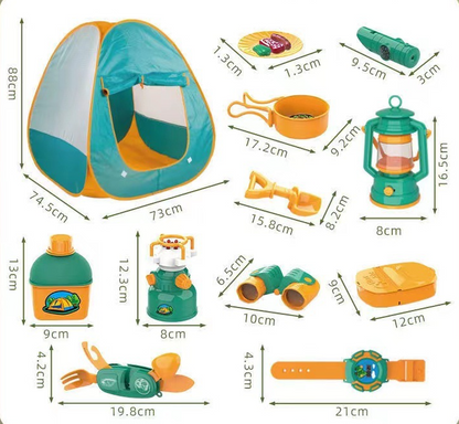 AbenteuerCamp - kompletna kamperska oprema za kreativne igre