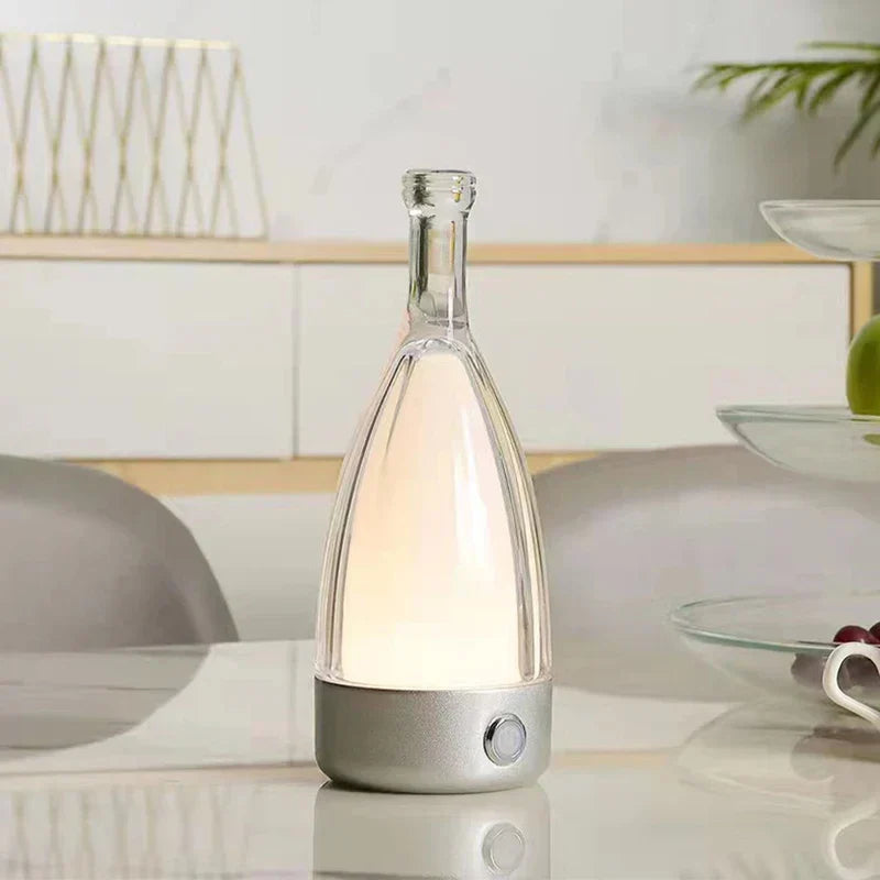 Linterna LED recargable con luz blanca cálida