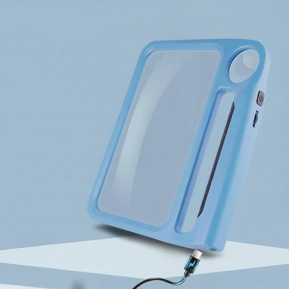 Lupa de lectura recargable con iluminación LED