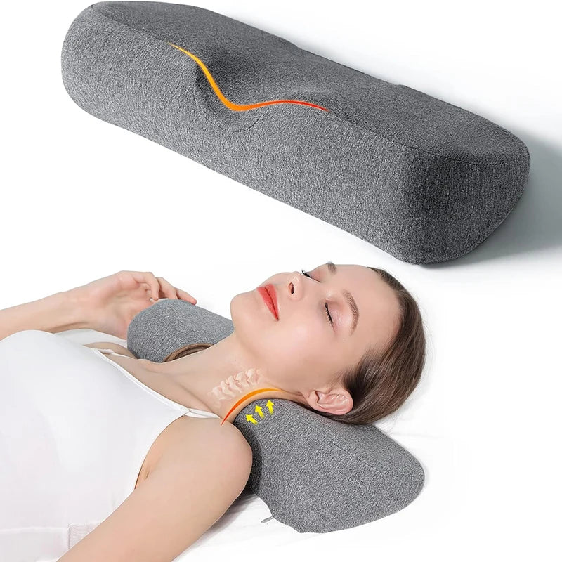 Almohada cervical ergonómica para tumbarse