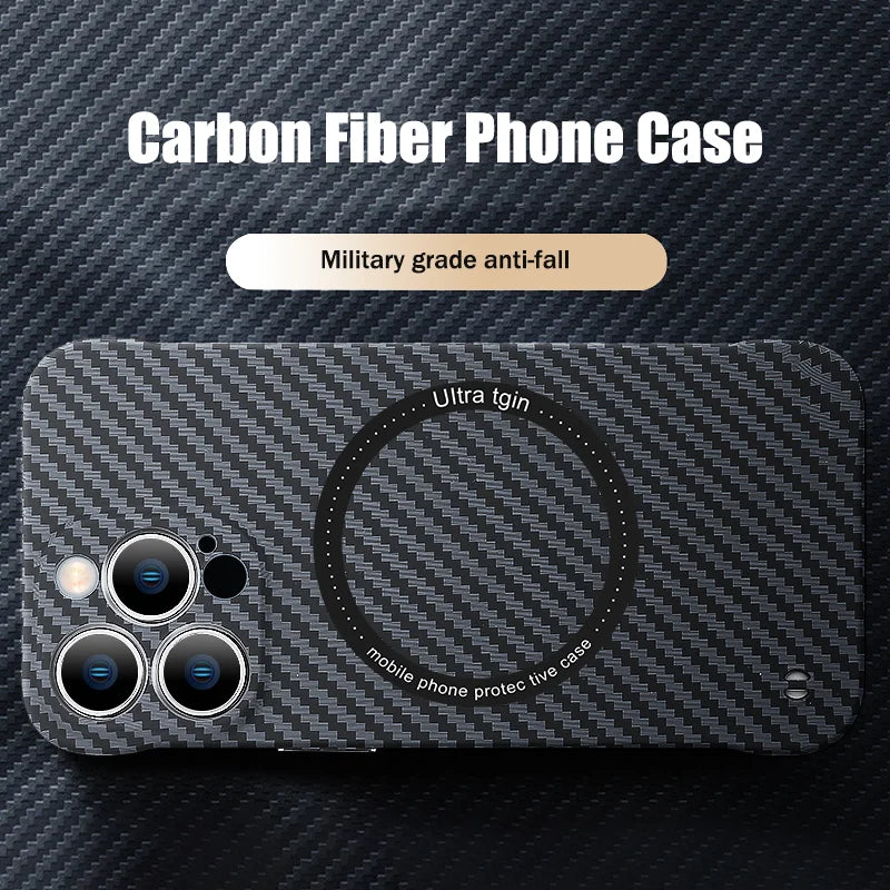 Funda de carbono para iPhone: ultrafina y magnética