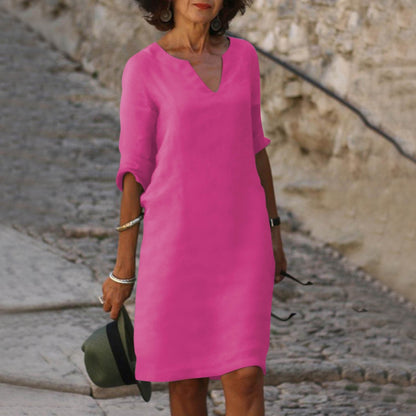 Bequemes Sommerkleid für Damen – Elegant und frisch