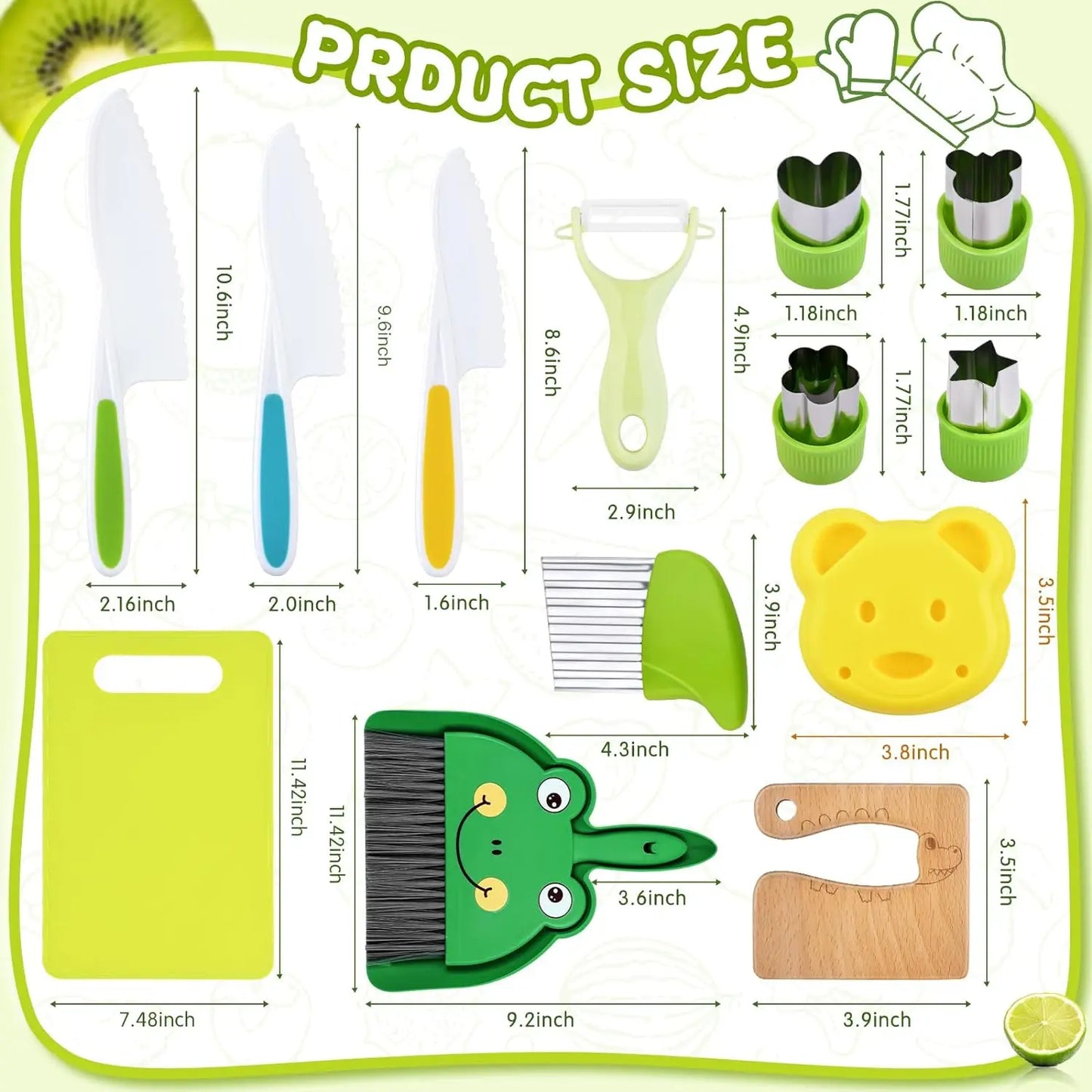 Veseli dječji kuhinjski set – Kreativno kuhanje za male kuhare