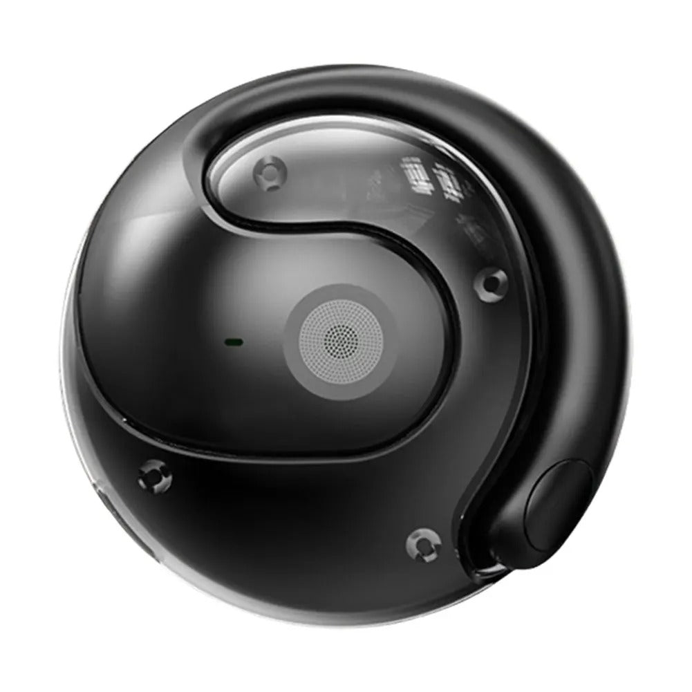 Auscultadores Bluetooth com tradução de idiomas em tempo real e estojo de carregamento