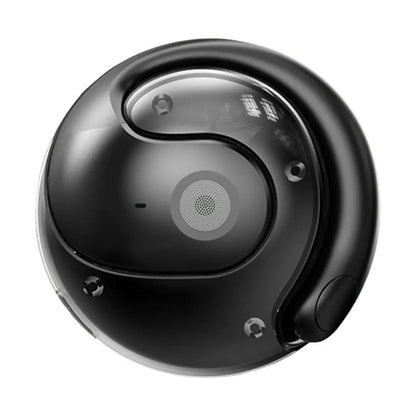 Auscultadores Bluetooth com tradução de idiomas em tempo real e estojo de carregamento