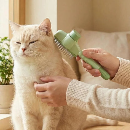 Cepillo autolimpiante para el pelo de los gatos