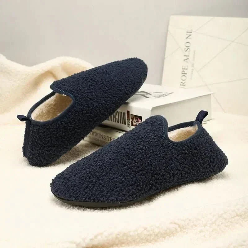 Pantuflas acogedoras con suela antideslizante