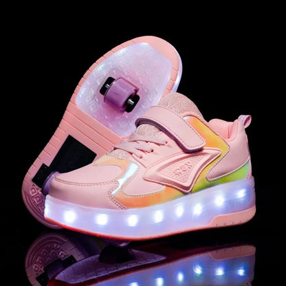 LichtRiders - LED-Rollenschuhe für Kinder