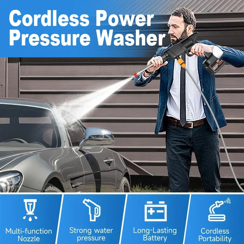 PowerWash Bežični uređaj za pranje automobila – Snažan i praktičan