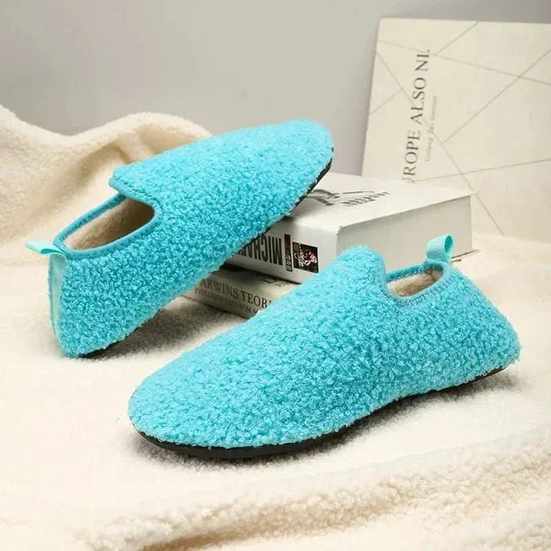 Pantuflas acogedoras con suela antideslizante