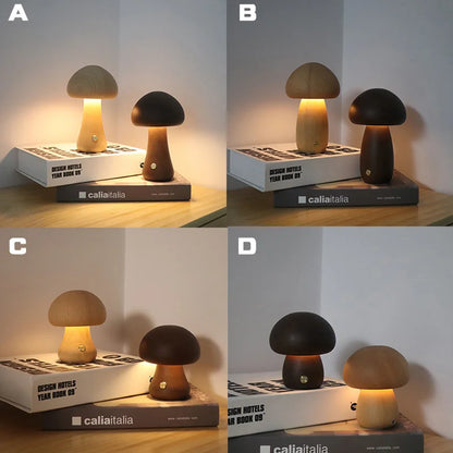 Paddenstoel stolna lampa – Topla LED rasvjeta s upravljanjem dodirom