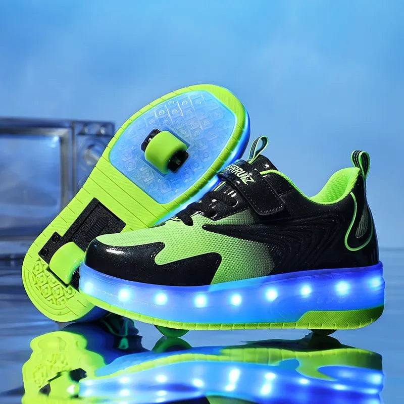 LichtRiders - LED-Rollenschuhe für Kinder