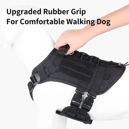 Arnés táctico para perros: robusto y ajustable para perros activos