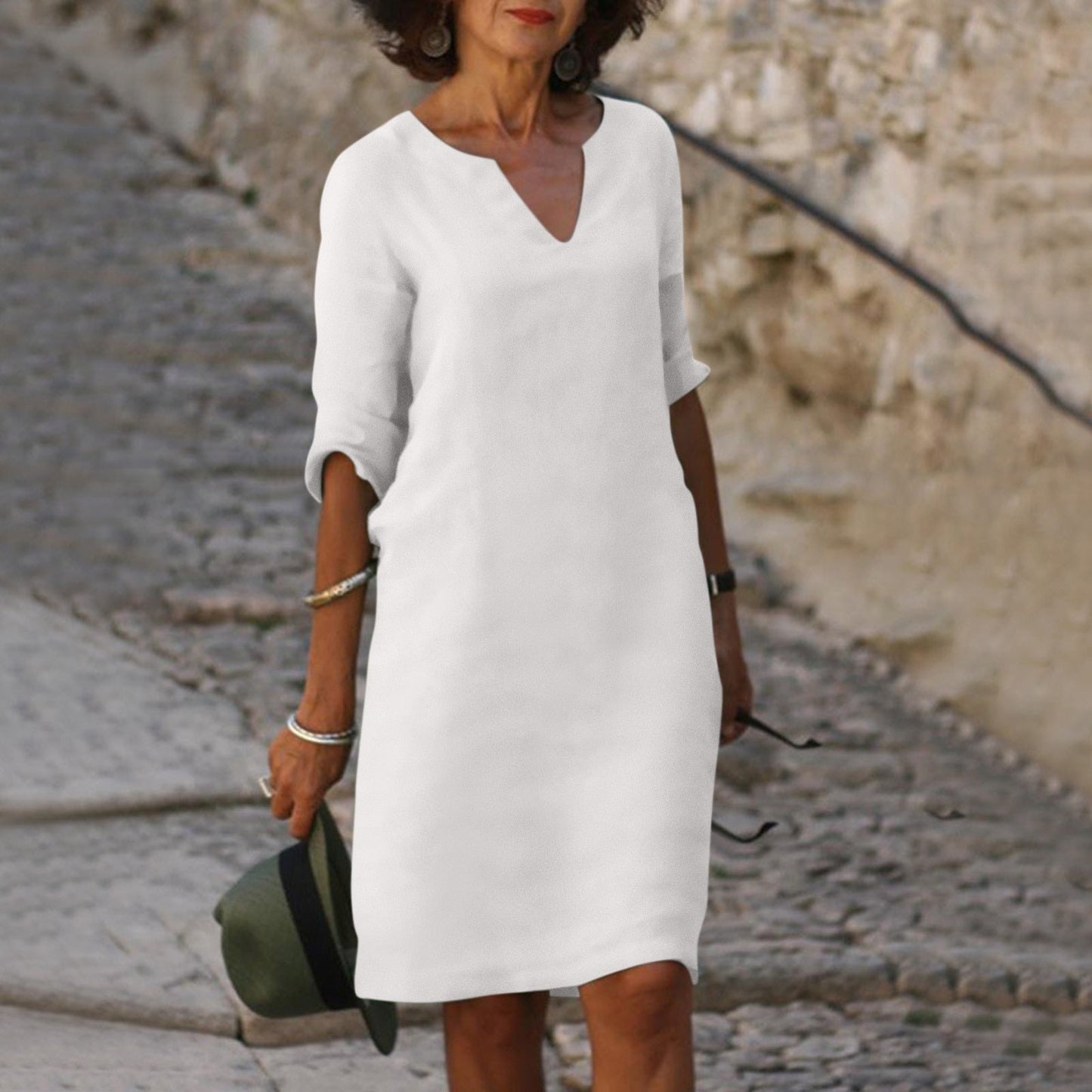 Bequemes Sommerkleid für Damen – Elegant und frisch