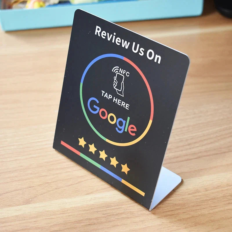 NFC Google recenzijska kartica – Jednostavno prikupljanje povratnih informacija kupaca