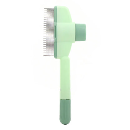 Cepillo autolimpiante para el pelo de los gatos