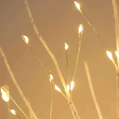 Árbol iluminado atmosférico: para un ambiente acogedor y cálido