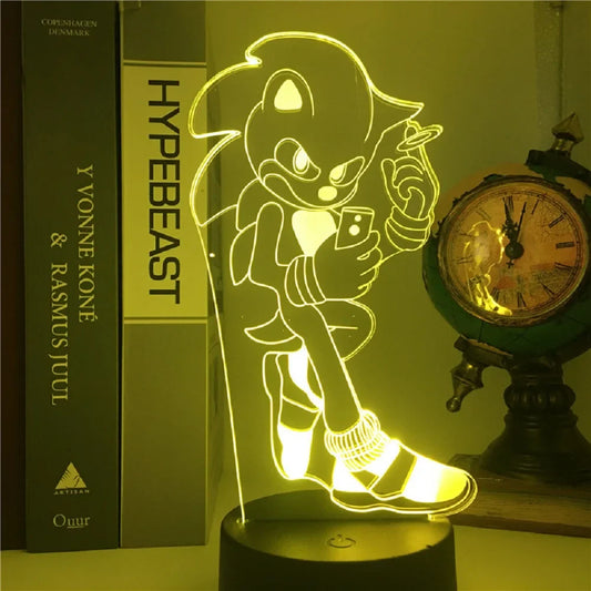 Sonic LED lampa – Razigrano osvjetljenje za gamere