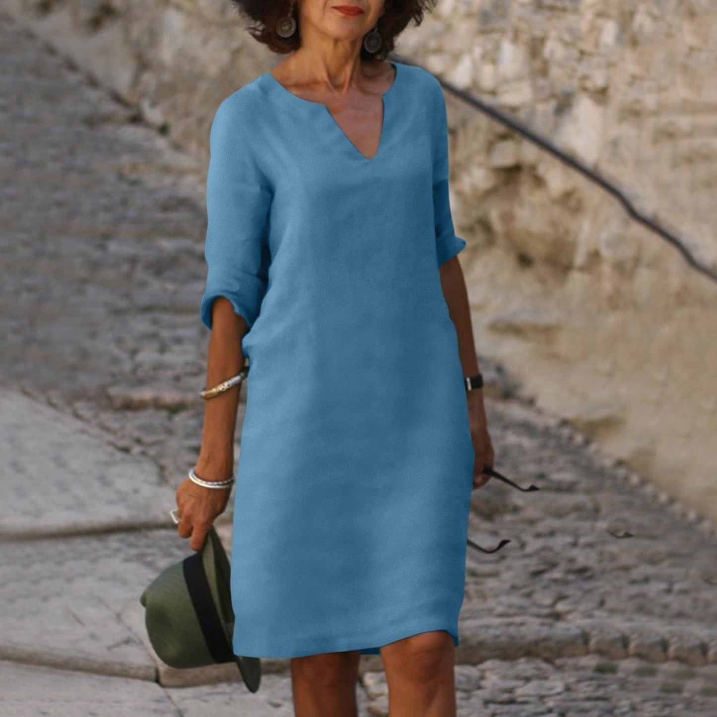 Bequemes Sommerkleid für Damen – Elegant und frisch