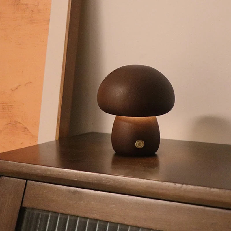 Paddenstoel stolna lampa – Topla LED rasvjeta s upravljanjem dodirom