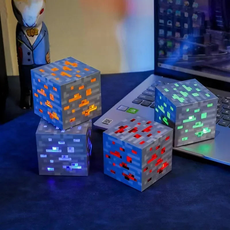 Razigrane LED blok lampe – Kreativno osvjetljenje za igrače