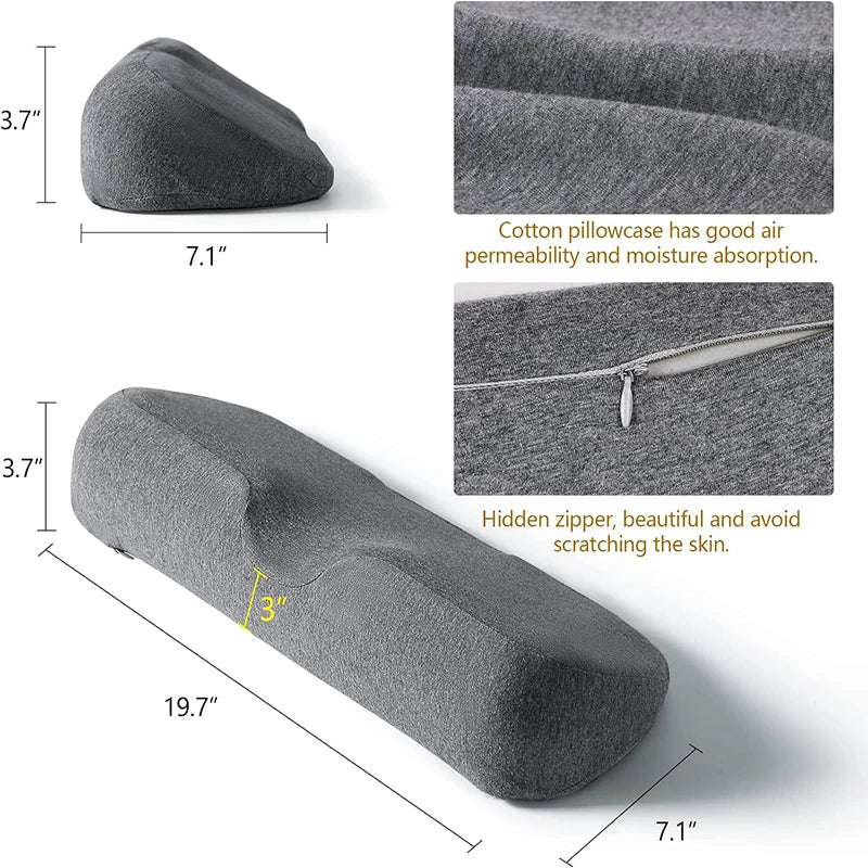 Almohada cervical ergonómica para tumbarse