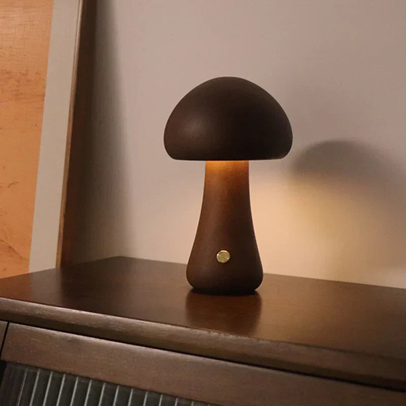 Paddenstoel stolna lampa – Topla LED rasvjeta s upravljanjem dodirom