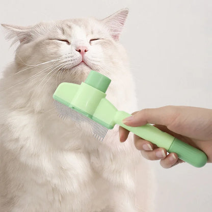 Cepillo autolimpiante para el pelo de los gatos
