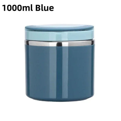 Recipiente térmico para comida de acero inoxidable de 630/1000 ml