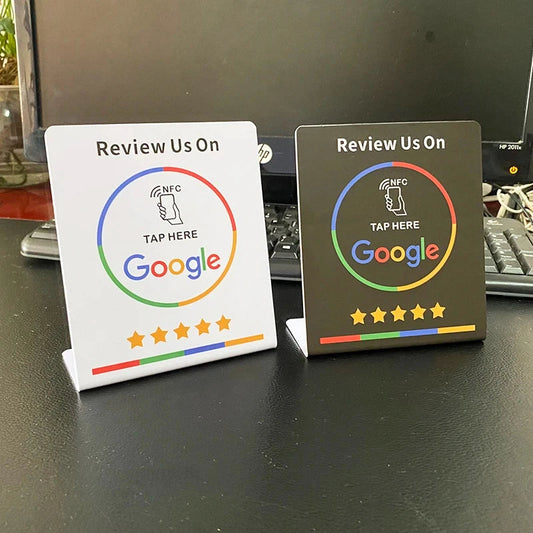 NFC Google recenzijska kartica – Jednostavno prikupljanje povratnih informacija kupaca