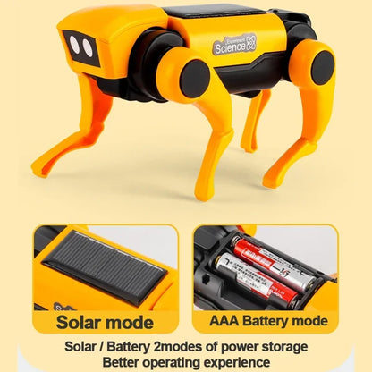 Obrazovni solarni robotski set – 2-u-1 konstruktor za psa i mačku