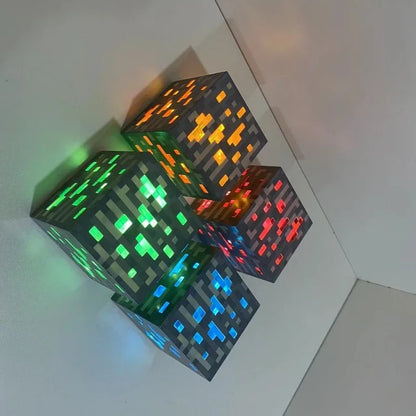 Razigrane LED blok lampe – Kreativno osvjetljenje za igrače