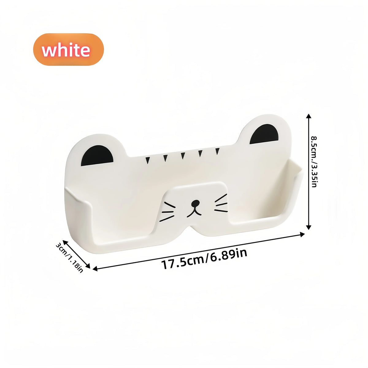 Wandhalter für Brillen im Katzen-Design