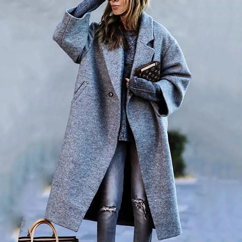 EleganceOversized kaput – Moderan i udoban za svaku priliku