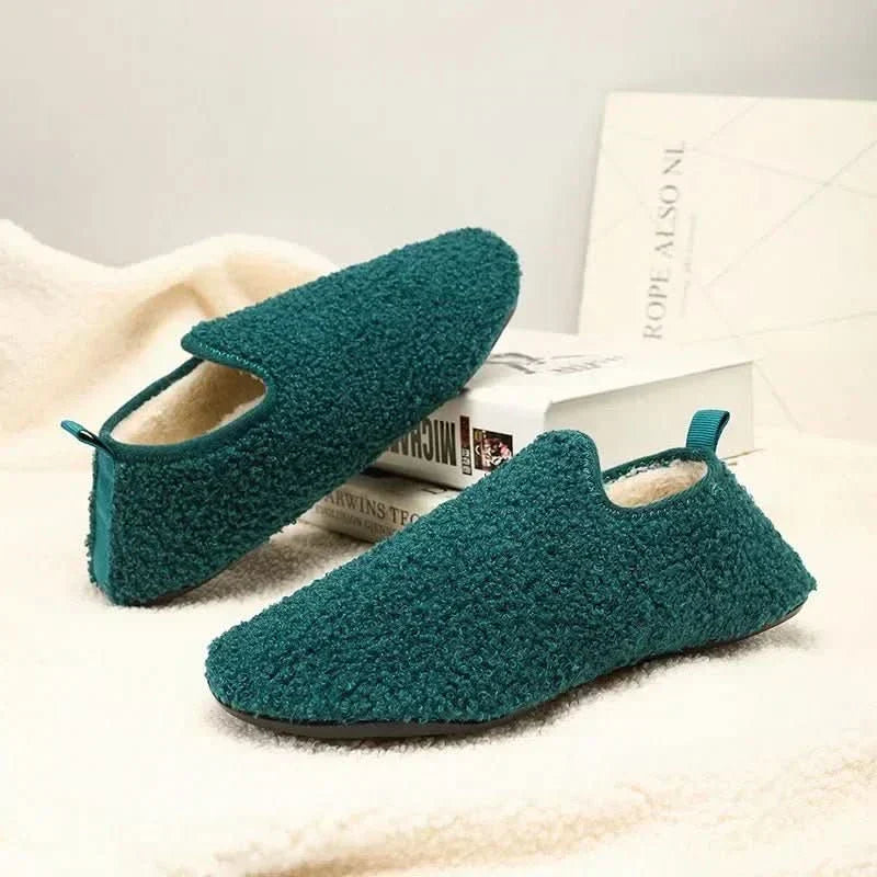 Pantuflas acogedoras con suela antideslizante