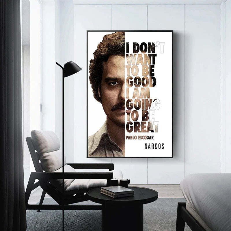Pablo Escobar slika – Ikonična umjetnost za dom
