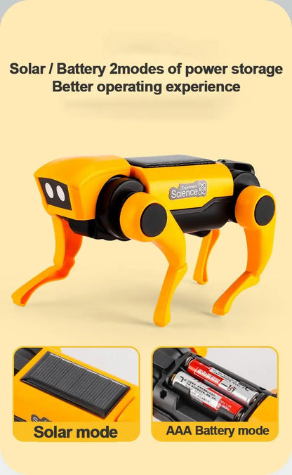 Obrazovni solarni robotski set – 2-u-1 konstruktor za psa i mačku