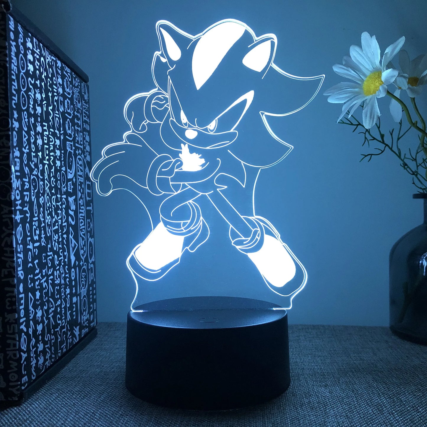 Lâmpada LED Sónica – Iluminação divertida para gamers