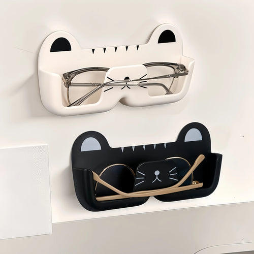 Wandhalter für Brillen im Katzen-Design