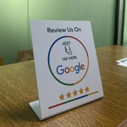 NFC Google recenzijska kartica – Jednostavno prikupljanje povratnih informacija kupaca
